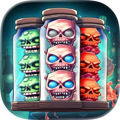 Zombie Puzzle Color Sort Game icon